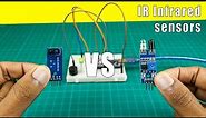 How does work IR SENSOR with Arduino nano | IR SENSOR full tutorial [Codes and Circuit diagrams]