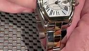 Cartier Roadster Yellow Gold Steel Silver Dial Mens Watch W62031Y4 Review | SwissWatchExpo