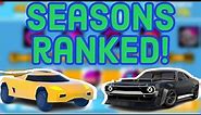 All 17 Seasons Ranked! | Roblox Jailbreak