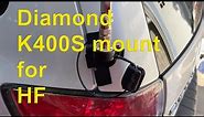 Diamond K400S Mount for HF Antennas