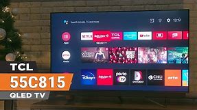 TCL 55C815 QLED TV Review - Good image, amazing sound!