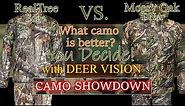 Who is the best? RealTree Edge Vs. Mossy Oak DNA on 12 Backgrounds in Human and Deer Vision.