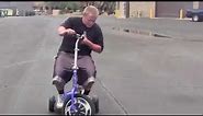 E Wheels EW 18 Stand & Ride 3 Wheel Scooter Review [2024]