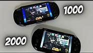 PS Vita 1000 VS PS Vita 2000 - Which one is better?