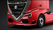 Alfa Romeo truck concept - the most beautiful heavy truck