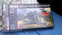 Kit Review Revell German 8,8cm Flak 36 field gun scale 1:72