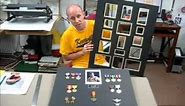 How To Make A Military Shadow Box - Retirement Shadow Boxes