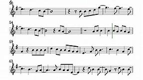 All Of Me John Legend Flute Violin Sheet Music Backing Track Play Along Partitura