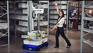 Demo of AI-powered warehouse robots for automated order picking | Brightpick