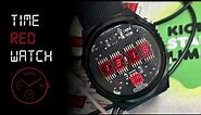 Time Red Watch from RedCo: Vintage LEDs Powered by an ARM processor in a Modern Design