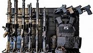 Gun Wall Bundle (6 rifles and 6 pistols) - Black - HD90