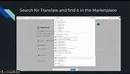 How to get started with the Google Cloud Translate API
