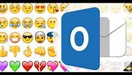 Add Emojis in Outlook