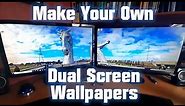 How to Make Your Own Dual Screen Wallpapers on Windows 10