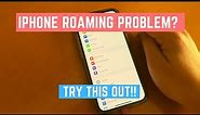 T-Mobile / AT&T International Roaming Problem on iPhone? Try this!