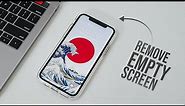 How to Delete Empty Page on iPhone (tutorial)