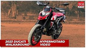 2023 Ducati Hypermotard 950 RVE walkaround: Best of two worlds for Rs 15.6 lakhs | TOI Auto