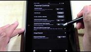 Kindle Fire HD: How to Set Parental Controls​​​ | H2TechVideos​​​
