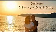 Santorini Sunset Cruise | Catamaran Cruise with barbeque