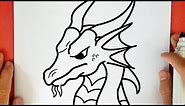 COMO DIBUJAR UN DRAGON