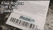 Free Roblox Gift Card Codes 2023 - #24