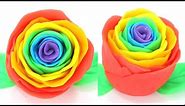 How To Make Rainbow Rose DIY - Eugenie Kitchen