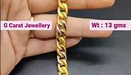 22 Carat Gold Bracelet Design with weight ✨ #gcaratjewellery #bracelet #shorts
