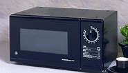 GE® Subcompact .5 Cu.Ft. Capacity Microwave Oven with Turntable and 1 Power Level|^|JE510BW