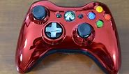 Chrome Series Xbox 360 Controller: Red