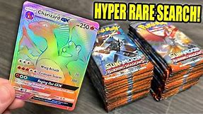 SEARCHING FOR A $200 HYPER RARE CHARIZARD GX! Opening Pokemon Cards In A Burning Shadows Booster Box