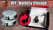 DIY- How To Replace Change Watch Battery - Tissot