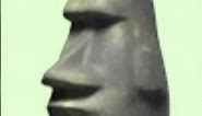 Name of stone face emoji