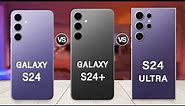 Samsung Galaxy S24 Vs Galaxy S24 Plus Vs Galaxy S24 Ultra Specs Review