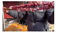 Aliya Fatir - The Xinjiang lamb skewers are over one meter...