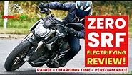 Zero SR/F REVIEW! | Electric Zero Motorcycle Onboard, Walkaround and Acceleration Test!