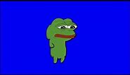 ✔️GREEN SCREEN EFFECTS: sad Pepe frog dance