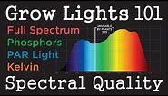 PAR Light Quality LEDs & HID: Plant Grow Light Basics -101 (Do Plants Use Green Light?)
