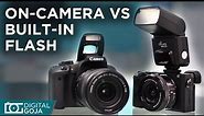 On-Camera vs. Built-in Flash | 3 Flash Photography Benefits