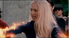 Fantastic 4: Rise of the Silver Surfer (2007) - Invisible Women (Susan Storm) Turns Into Human Torch
