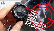 An Underrated $30 Casio Watch: Compass, Thermometer, Worldtime SGW600H