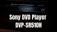 Sony DVD Player DVP-SR510H