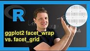 Difference Between facet_grid & facet_wrap ggplot2 Functions in R (2 Examples) | Visualize Groups