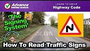 How To Read Traffic Signs | Learn to drive: Highway Code