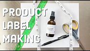 How to Make Product Labels