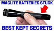 Mini Maglite Flashlight - How To Remove Stuck Corroded Batteries