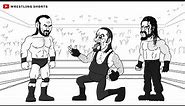 Roman Reigns vs Drew McIntyre WWE Survivor Series Parody Cartoon (feat. The Undertaker)