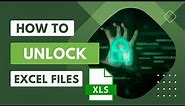 How to unlock Read only Excel Files | Remove read only password from Excel