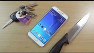 Samsung Galaxy A8 - Knife Scratch Test!