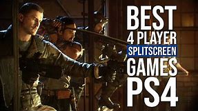 Best 4 Player Split Screen PS4 Games