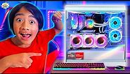Ryan and Daddy Build a Gaming PC with AMD Ryzen & Radeon!